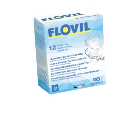 CLARIFIANT DE PISCINE 12 PASTILLES FLOVIL CHOC - 4