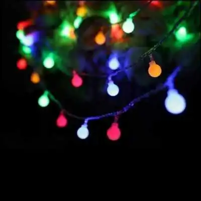 GUIRLANDE LUMINEUSE LED BOULE 10M 220V OPAL RGB EKOLED EKOLED - 2 GUIRLANDE LUMINEUSE LED BOULE 10M 220V OPAL RGB EKOLED EKOLED - 2