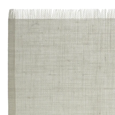 SET DE TABLE EN JUTE FRANGE 30*45CM GRIS CLAIR SECRET DE GOURMET  - 2