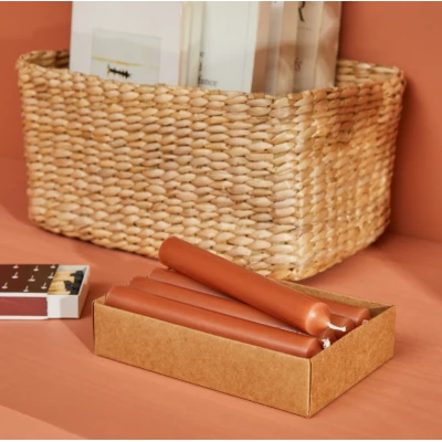 LOT DE 10 BOUGIE BÂTON HAUTEUR 16CM ORANGE ATMOSPHERA ATMOSPHERA - 3