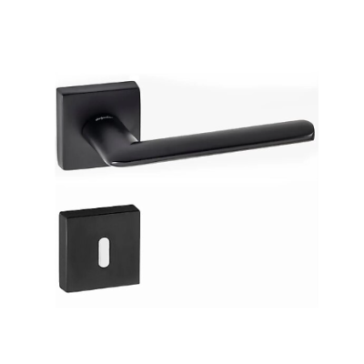 copy of POIGNEE DE PORTE ROSACE HERA TROU DE CYLINDRE SATINE DOGANLAR DOGANLAR - 1