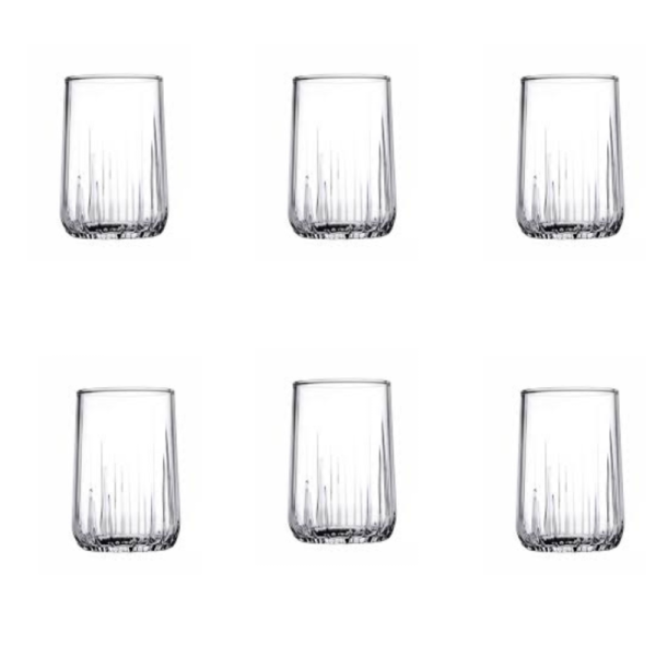 LOT DE 6 VERRES À THÉ NOVA PASABAHCE