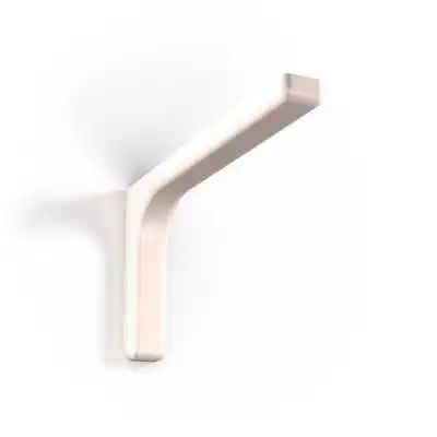 LOT DE 2 SUPPORTS D'ÉTAGÈRE 18 CM BEIGE LEONARDO BOLIS ITALIA  - 2