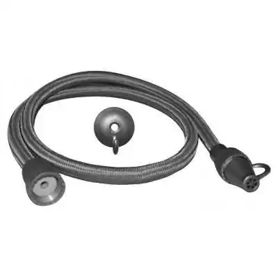 FLEXIBLE DE TOILETTE TRESSÉ GRIS 1M EJIM EJIM - 1