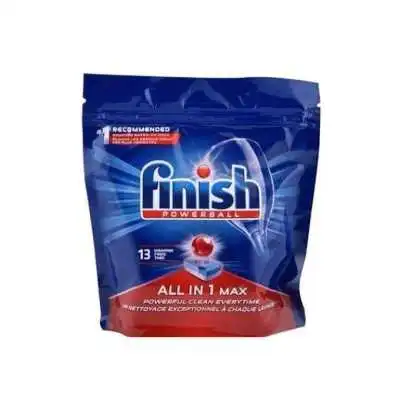 PASTILLES LAVE-VAISSELLE POWERBALL ALL IN ONE MAX 13 TABLETTES FINISH FINISH - 1