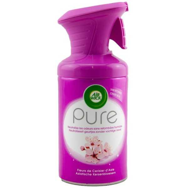 DÉSODORISANT PURE D'AIR FLEUR DE CERISIER D'ASIE 250ML AIR WICK