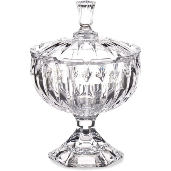 BONBONNIÈRE EN VERRE 9.3CM GIFTDECOR