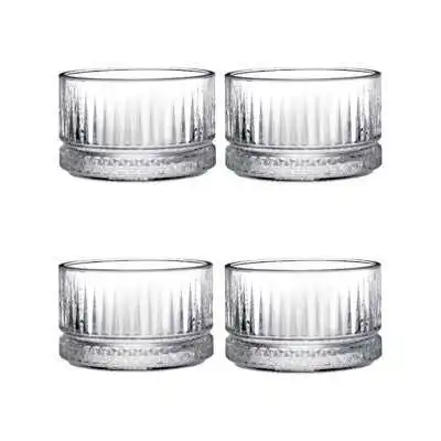 LOT DE 4 BOLS ELYSIA EN VERRE Ø9CM PASABAHCE pasabahce - 1