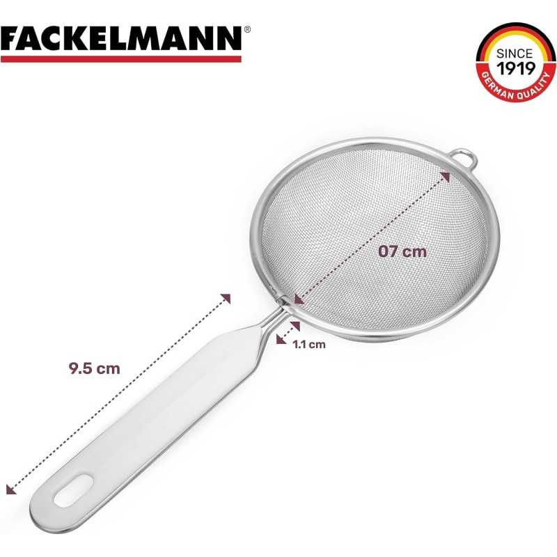 Fackelmann 42908.0 Spargizucchero/Cacao, Acciaio, Argento