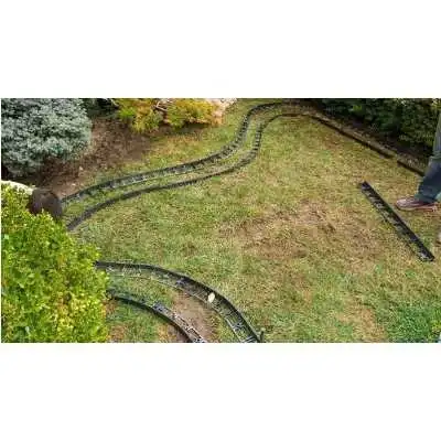 BORDURE DE JARDIN FLEXIBLE 1M EN PLASTIQUE DECO UNI - 4 BORDURE DE JARDIN FLEXIBLE 1M EN PLASTIQUE DECO UNI - 4