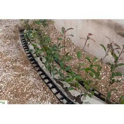 BORDURE DE JARDIN FLEXIBLE 1M EN PLASTIQUE DECO UNI - 9 BORDURE DE JARDIN FLEXIBLE 1M EN PLASTIQUE DECO UNI - 9