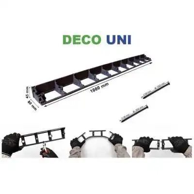 BORDURE DE JARDIN FLEXIBLE 1M EN PLASTIQUE DECO UNI - 3 BORDURE DE JARDIN FLEXIBLE 1M EN PLASTIQUE DECO UNI - 3