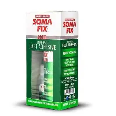 ADHÉSIF RAPIDE ET UNIVERSEL 100ML AVEC ACTIVATEUR 25GR SOMAFIX soma fix - 1