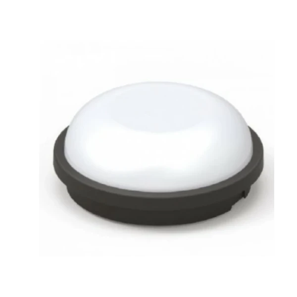 PLAFONNIER LED EXTERIEUR IP65 ROND NOIR 15W HOROZ ELECTRIC