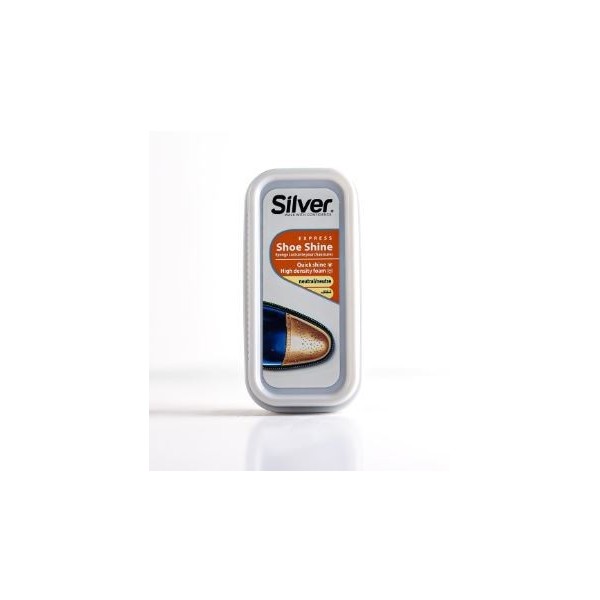 ÉPONGE CIRAGE NEUTRE SILVER