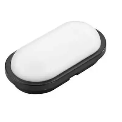 PLAFONNIER LED EXTÉRIEUR IP65 OVAL NOIR 15W HOROZ ELECTRIC HOROZ ELECTRIC - 1