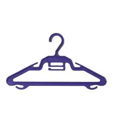 LOT DE 6 CINTRES EN PLASTIQUE COULEUR LION  - 6