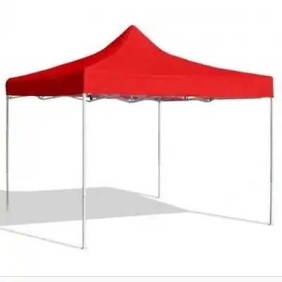 TENTE 3*3M TISSU UNI SOCLE BLANC  - 2