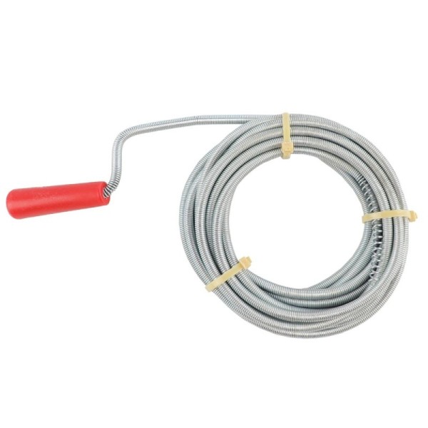 DÉBOUCHEUR SPIRALE POUR ÉVIER, LAVABOS , BIDETS ,DOUCHE 8 M SGS