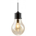 SUSPENSION LUCE AMBER E27 40W Ø24CM 30180123 NINO  - 1