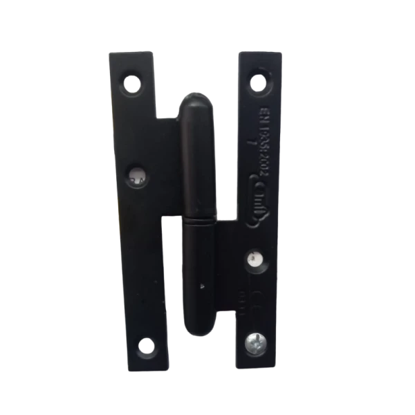 PAUMELLE DROITE SIMPLE NOIR 110*55*2.5MM AMI