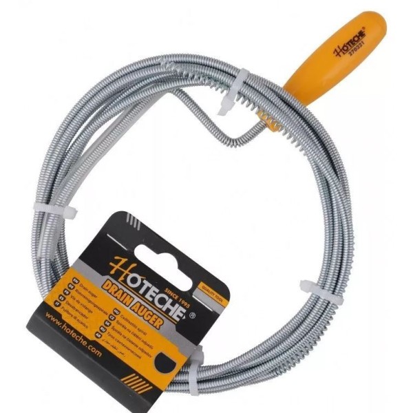DÉBOUCHEUR SPIRALE POUR ÉVIER, LAVABOS , BIDETS ,DOUCHE 3M HOTECHE