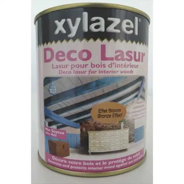 DECO LASUR D'INTERIEUR EFFET BRONZE 750ML XYLAZEL