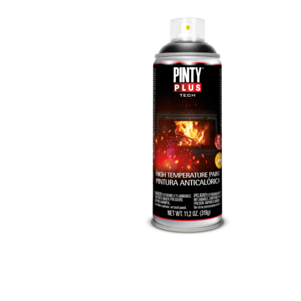 PEINTURE HAUTES TEMPERATURES NOIR PINTY PLUS