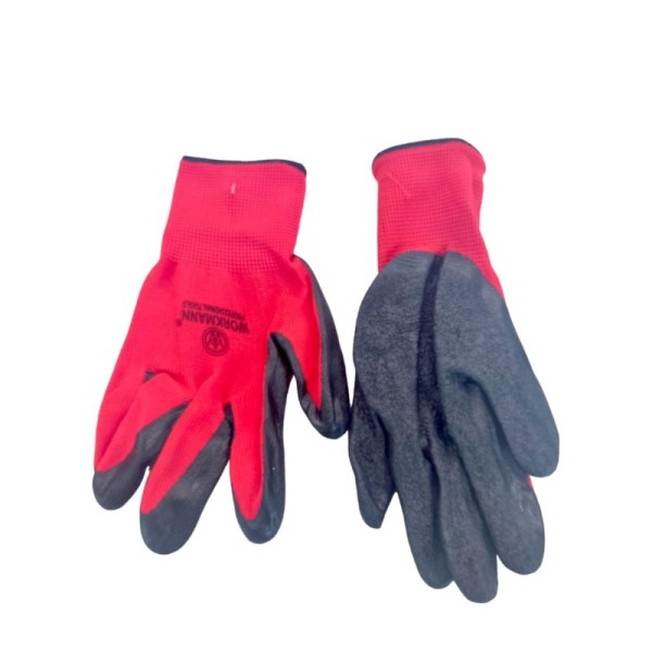 GANTS DE MANUTENTION TAILLE XL EN POLYESTER ROUGE WORKMANN