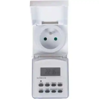 MINUTERIE NUMÉRIQUE HEBDOMADAIRE 230V 16A PEREL PEREL - 1