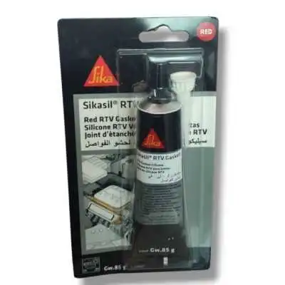 PATE À JOINT D'ÉTANCHÉITÉ EN SILICONE RTV ROUGE 85G SIKA SIKA - 1