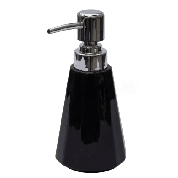 DISTRIBUTEUR SAVON LIQUIDE NOIR EN CÉRAMIQUE AR BATHROOM