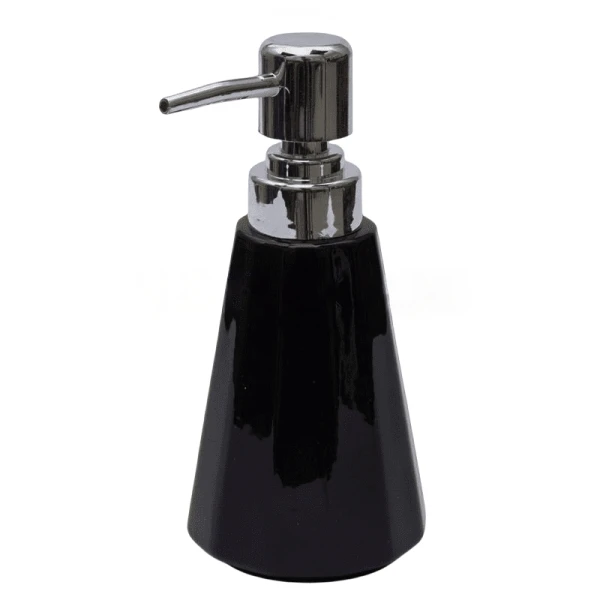 DISTRIBUTEUR SAVON LIQUIDE NOIR EN CÉRAMIQUE AR BATHROOM