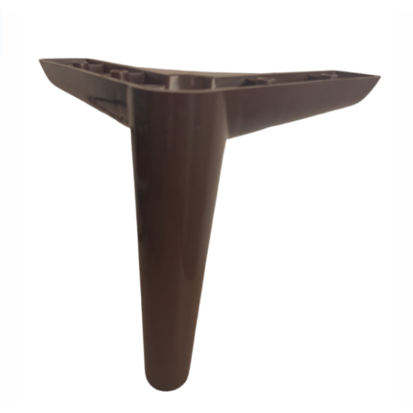 SABOT DE MEUBLE EN PLASTIQUE H14CM MARRON DELTA