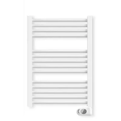 SÈCHE SERVIETTES ÉLECTRIQUE AVEC THERMOSTAT 500W 785*505 BLANC HJM HJM - 1