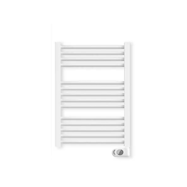 SÈCHE SERVIETTES ÉLECTRIQUE AVEC THERMOSTAT 500W 785*505 BLANC HJM