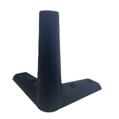 SABOT DE MEUBLE EN PLASTIQUE H14CM NOIR DELTA  - 2