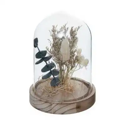 CLOCHE FLEUR SÉCHÉE HOUSE H16CM ATMOSPHERA ATMOSPHERA - 1