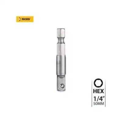 PORTE DOUILLE HEX 1/4″ 50MM SGS SGS - 1