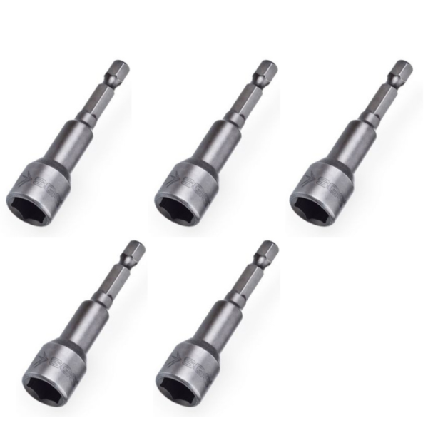 JEUX DE 5 DOUILLES MAGNÉTIQUES À GORGE 8X65MM SGS