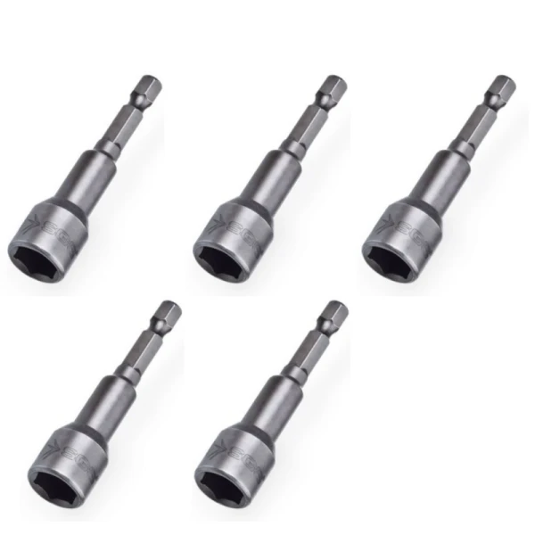 JEUX DE 5 DOUILLES MAGNÉTIQUES À GORGE 8X65MM SGS