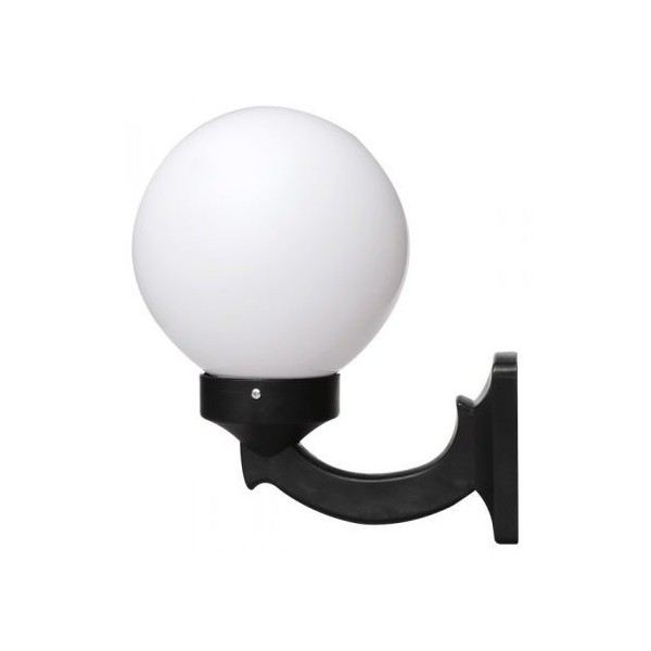 APPLIQUE D’EXTÉRIEUR BOULE OPALE 200MM E27 SIMEM