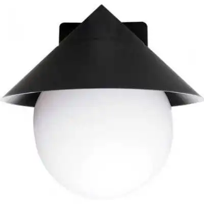 APPLIQUE D’EXTÉRIEUR CHINOIS BOULE OPALE 150MM E27 SIMEM - 1