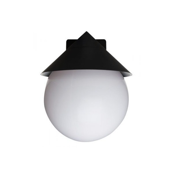 APPLIQUE D’EXTÉRIEUR CHINOIS BOULE OPALE 200MM E27 SIMEM