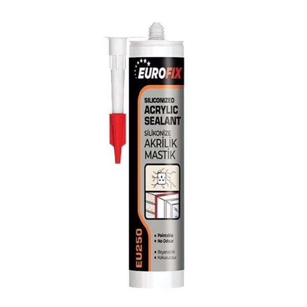MASTIC ACRYLIQUE BLANC 280ML EUROFIX