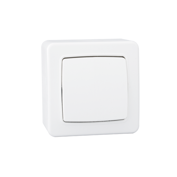 INTERRUPTEUR SIMPLE ALLUMAGE BLANC ElYSSA 62 STIEL ALPHA