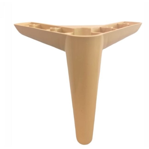 SABOT DE MEUBLE EN PLASTIQUE H14CM BEIGE DELTA