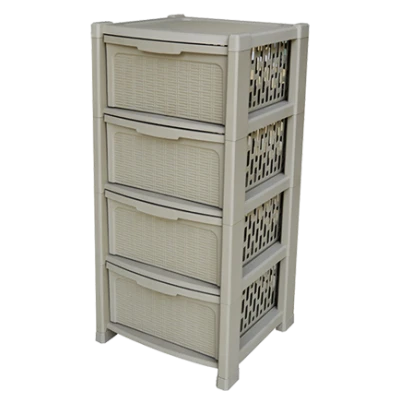 PORTE LÉGUMES ROTIN 4 ÉTAGÈRES DREAM SOFPINCE SOFPINCE - 1