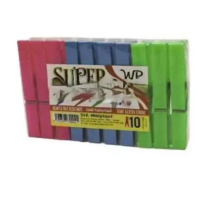 LOT DE 10 PINCES À LINGE SUPER WP - 1