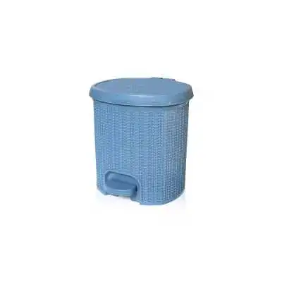 POUBELLE À PÉDALE DESIGN CROCHET 7L SOTUFAB PLAST  - 2